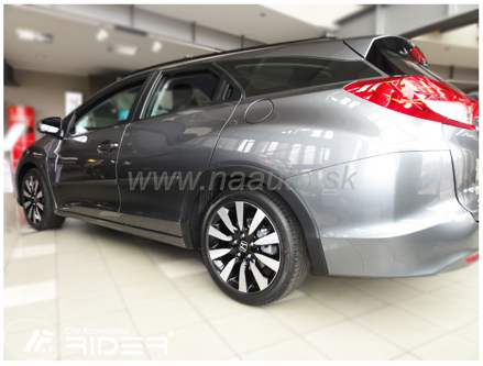 Ochranné lišty dverí Honda Civic Tourer IX 13R, MODEL F-16/14