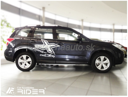 Ochranné lišty dverí Subaru Forester 13R, MODEL F-11