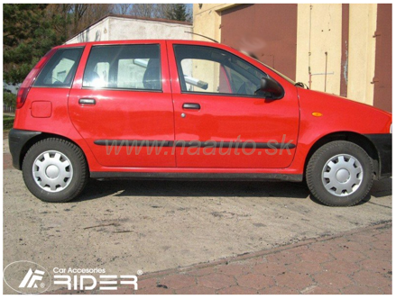 Ochranné lišty dverí Fiat Punto I 5D 93-99 R htb, MODEL F-1