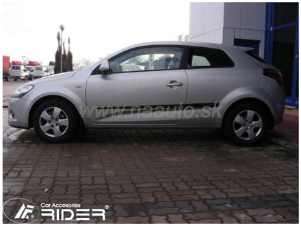 Ochranné lišty dverí Kia Pro Ceed 3D 07-12R htb, MODEL F-13