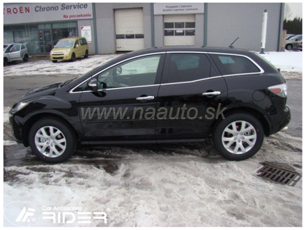 Ochranné lišty dverí Mazda CX-7 06-09R suv, MODEL F-11