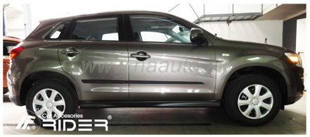 Ochranné lišty dverí Mitsubishi ASX FL 13R a vyššie , MODEL F-21
