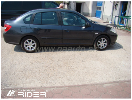 Ochranné lišty dverí Renault Thalia II 08-11R, MODEL F-5