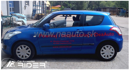 Ochranné lišty dverí Suzuki Swift 3D 11R htb, MODEL F-25