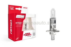 Halogénový duo blister (2ks) sada LumiTec SILVER +100% H1 12V 55W DUO