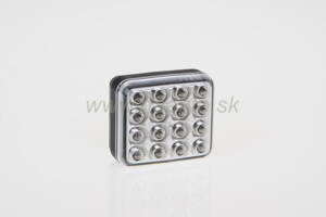 Cúvací LED reflektor s káblom 2x0,75 mm²