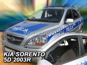 Deflektory KIA SORENTO  5d I 09/2002-2009r