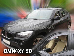 Deflektory BMW X1 (E84) 5D 2009R a vyššie (+zadné)
