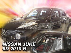 Deflektory NISSAN JUKE 5D 2010R. a vyššie