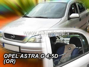 Deflektory OPEL ASTRA  II G / CLASSIC  4d / 5d  1998-2009r. (OR) (+zadné) sed,htb