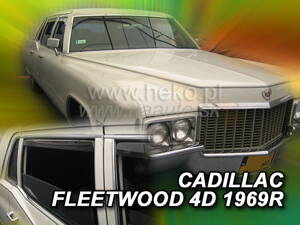Deflektory CADILLAC FLEETWOOD  4D 1966-1970R seria 75 (+zadné)