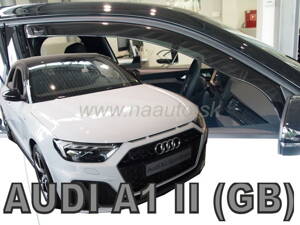 Deflektory AUDI A1 II 2018-> (predné)