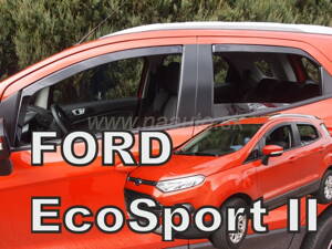 Deflektory FORD Ecosport 2014 -> (predné + zadné)