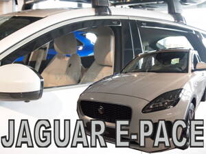 Deflektory Jaguar E-pace 2018-> (predné + zadné)