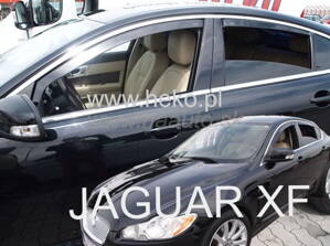 Deflektory Jaguar XF 2007-2015 (predné + zadné)
