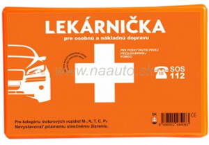 Autolekárnička MZ SR č.143/2009 v plastovom obale