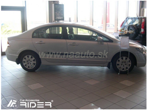 Ochranné lišty dverí Honda Civic 5D 06-11R sed, MODEL F-16/14