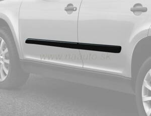Ochranné lišty dverí Toyota Avensis III 09R, MODEL F-20