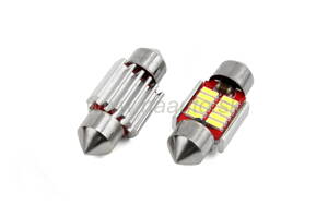 LED VERTEX CANBUS 10smd 4014 Festoon 31mm White 12V/24V