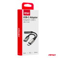 USB-C ZU TYP USB-C + Mini-Jack 3,5 mm Buchse adaptér 10 cm 