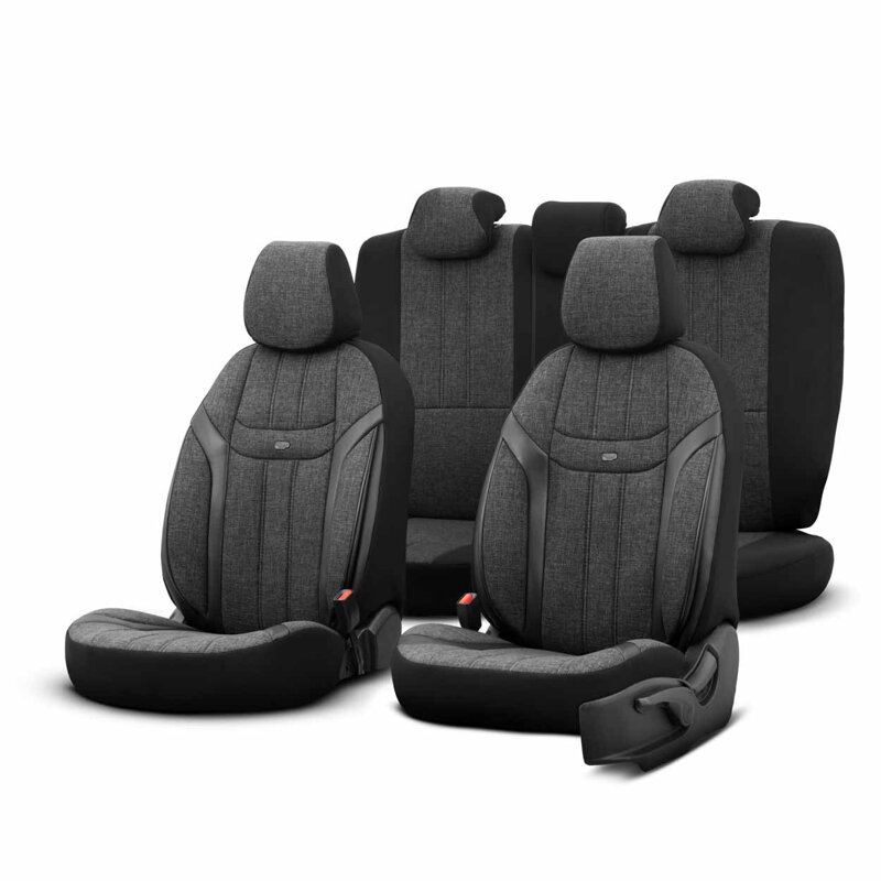 Sada autopoťahov OTOM SWAN 501 BLACK 3-ZIP Sada autopoťahov OTOM SWAN 501 BLACK 3-ZIP