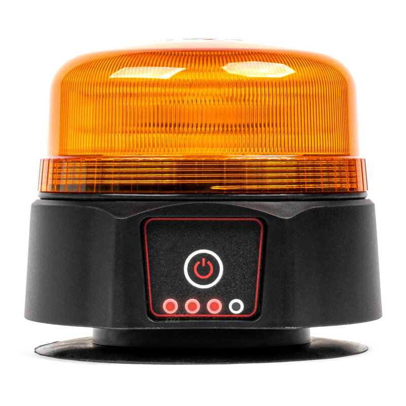 Bezdrôtové LED výstražné svietidlo R65 R10 12/24V Bezdrôtové LED výstražné svietidlo R65 R10 12/24V
