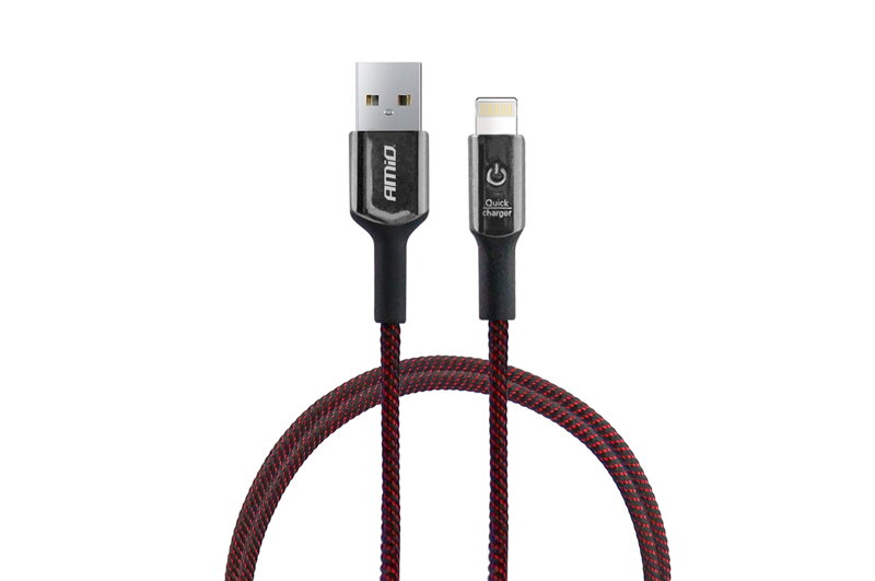 Kábel USB+Apple lightning 100cm FullLINK UC-10